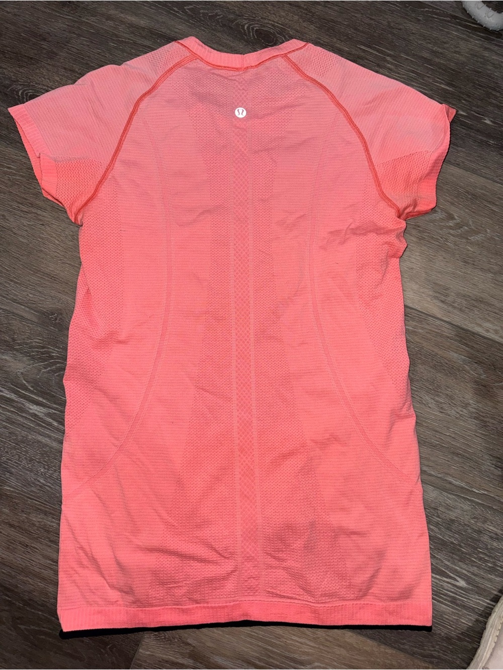 lululemon athletica Coral Pink Muscle Tee